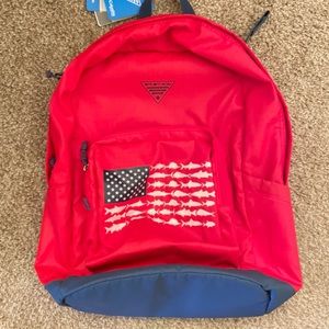 Columbia PFG Zigzag 22L Backpack, Red/White/Blue